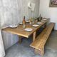 Table de ferme 180/280x80cm