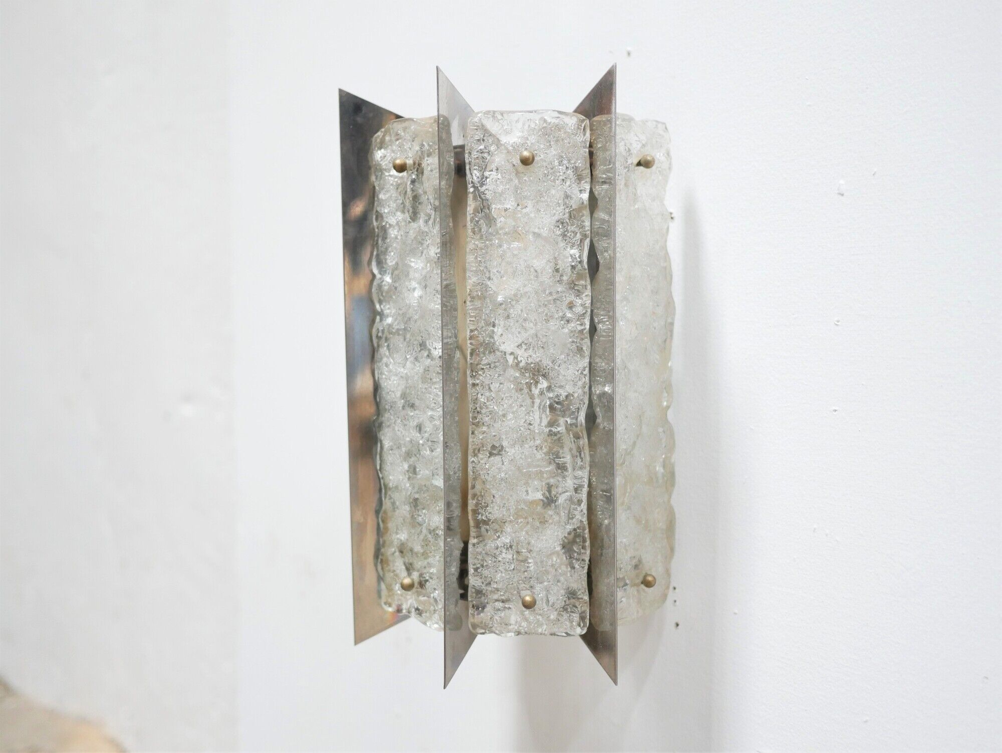Vintage wall sconce by Egon Hillebrand edited by Hillebrand Leuchten