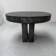 Roger Bonduel, Table Console en Acier Gravé à la Main