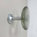 Patères vintage allemandes en aluminium et verre de Schönbuch, années 1970.