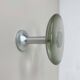 Vintage German Aluminium and Glass Coat Hooks from Schönbuch, 1970s,
