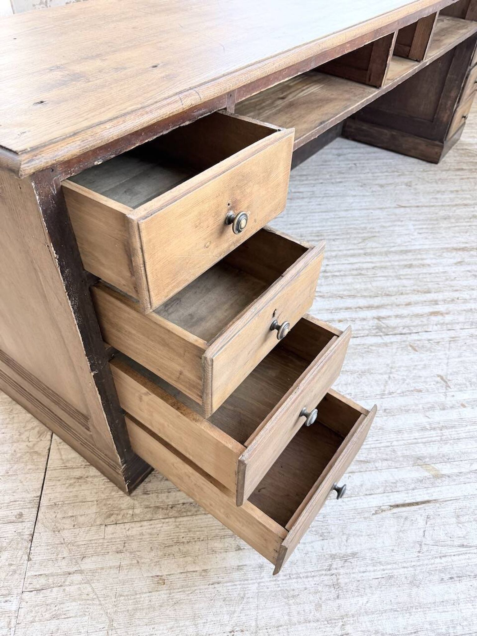 Oak workbench 250 cm XL 1950