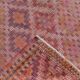 Turkish kilim area rug, vintage kilim rugs runner