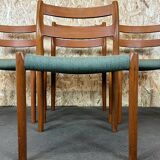 Chairs by Niels O. Möller for J.L. Moller's 60/70