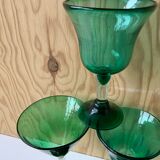 Vintage foot glasses