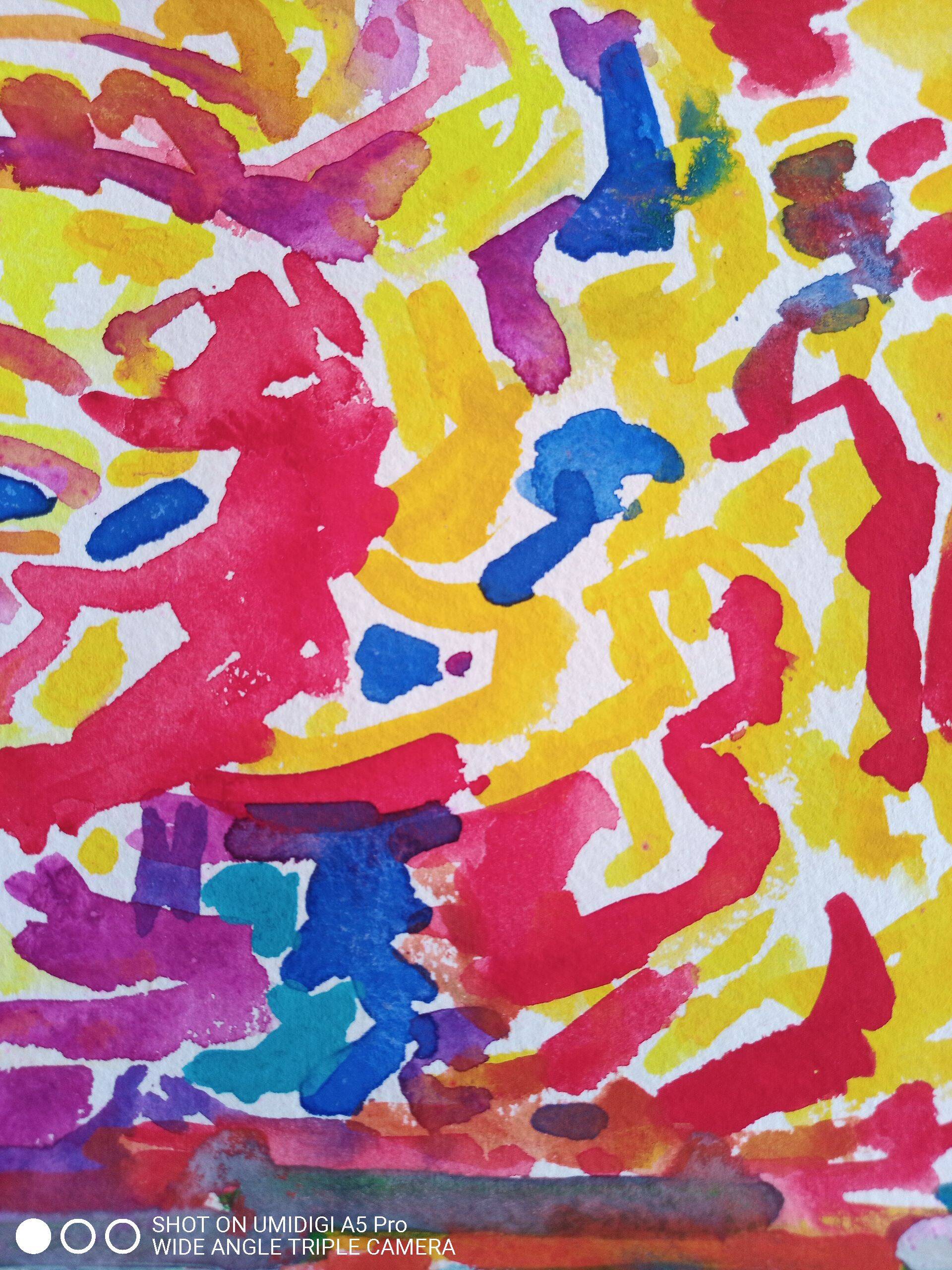 Pierre Lacroux (1909-1993) Gouache on paper 24 x 32 cm - from 1989 - (319)