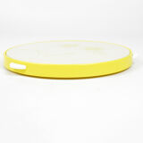 Yellow turntable, springform cake tin, Germany, 1970s