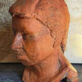 Young man's head original artist modeling