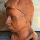 Young man's head original artist modeling