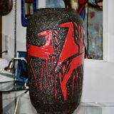 Large vintage ceramic vase from scheurich germany 1970