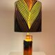 Wireless vase lamp upcycled from a handle vase by Kreutz Ceramics.