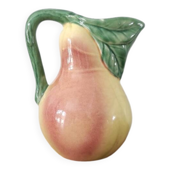 Barbotine Pear Pitcher