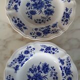 Earthenware plates Sarreguemines