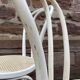 2 chaises bistrot shabby chic bois courbé vintage
