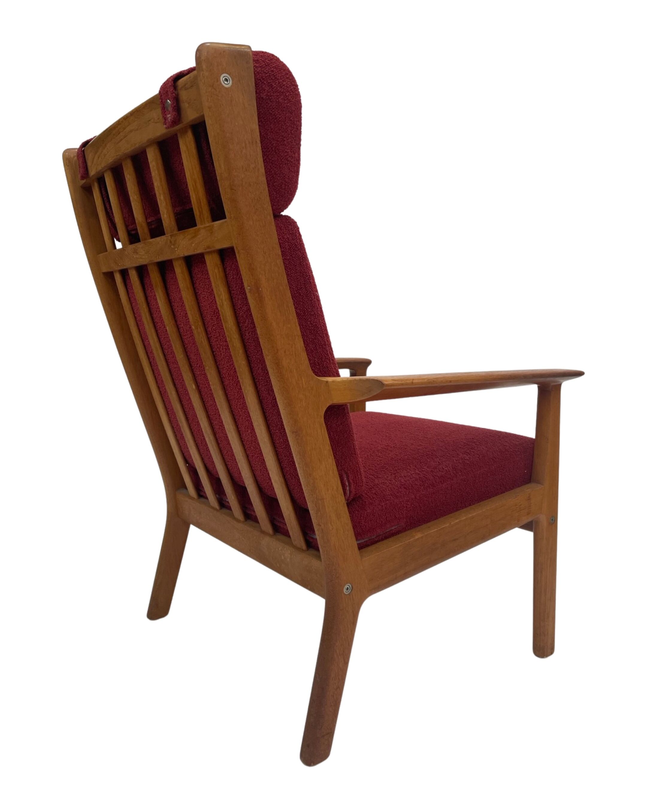 GE 265A oak chair by Hans J. Wegner for Getama