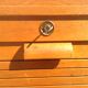 Filing cabinet in light oak