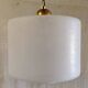 Vintage brass and glass pendant - 1960s