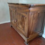 Louis Philippe solid walnut buffet