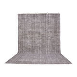 Gray Turkish Floral Carpet sku 1990
