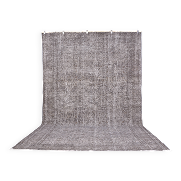 Gray Turkish Floral Carpet sku 1990