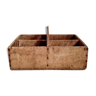 Old wood tool box