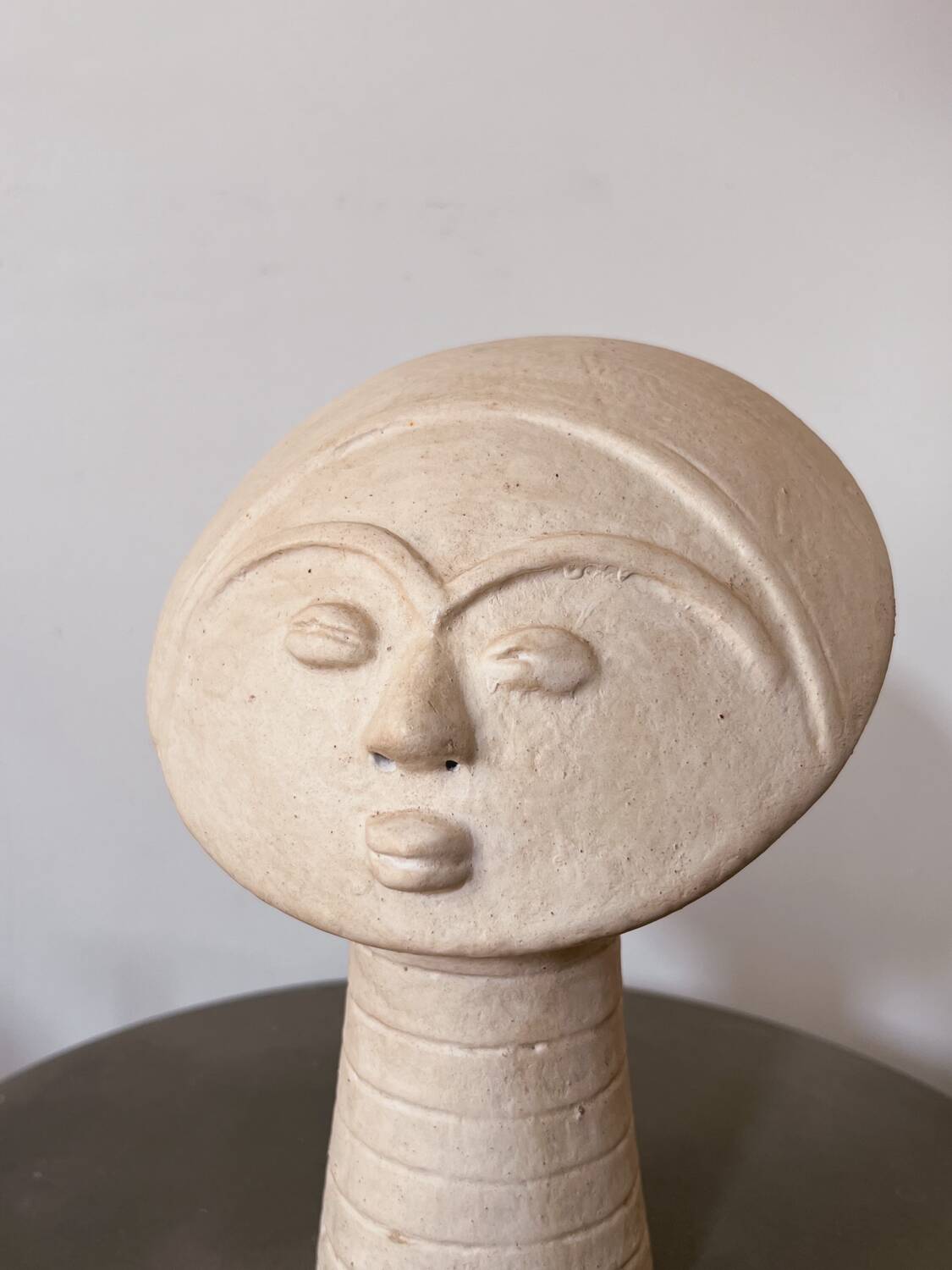 Tete en terre cuite Ashanti (Ghana)