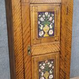 18th century Alsatian bonnet maker in polychrome wood
