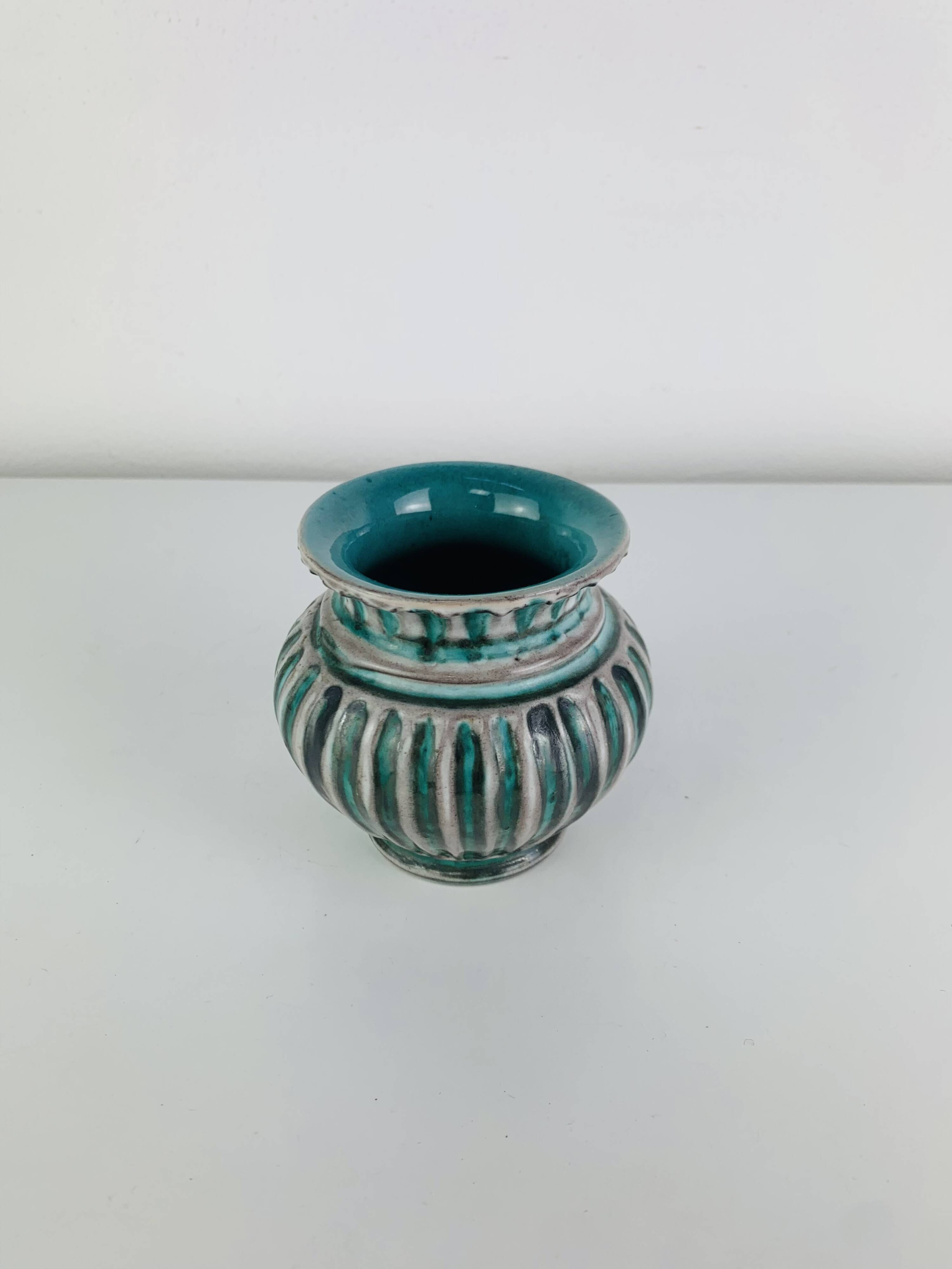 Vintage ceramic vase Steffisburg Switzerland