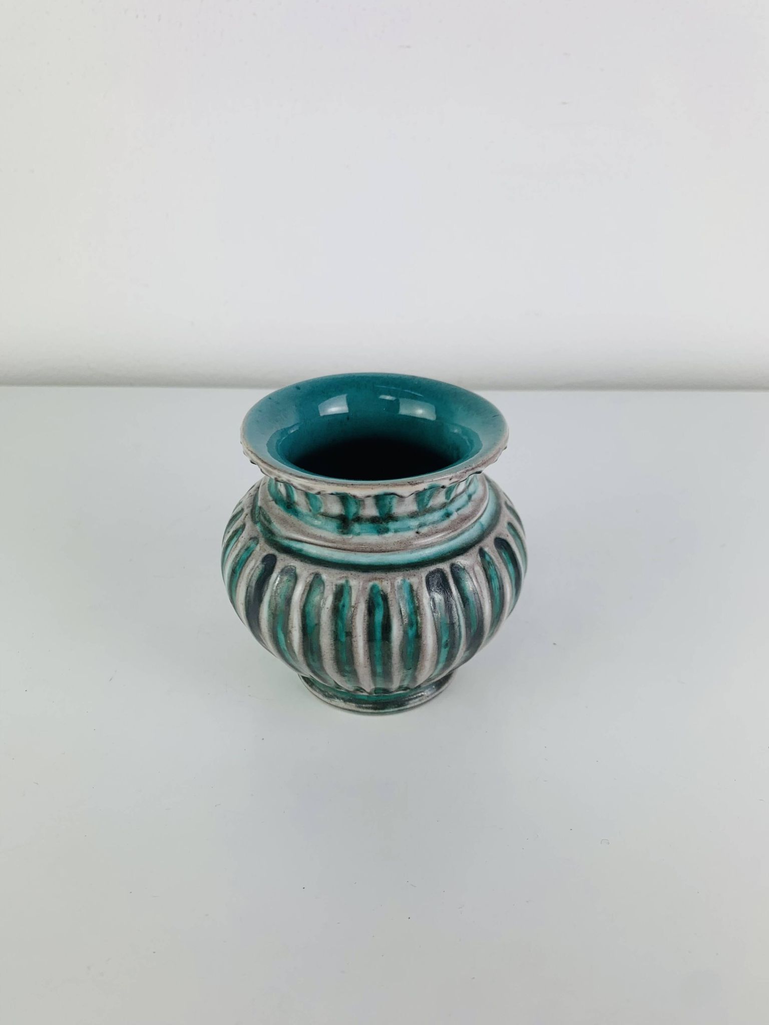 Vintage ceramic vase Steffisburg Switzerland