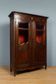 Louis XV style library in walnut, oak, and beech.