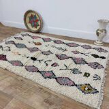 Handmade Moroccan Berber rug 152 X 93 CM