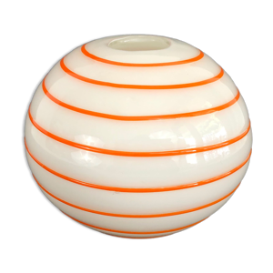Vase vintage en verre soufflé