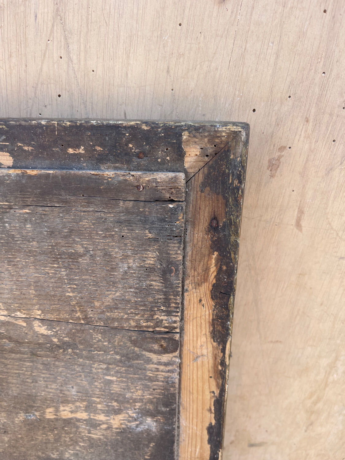 Mirror period louis XVI late eighteenth hau 60 x 44 cm