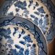 Set 6 plates with Japanese pattern