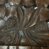 Grand Plateau/ Vintage 1950s Ashtray in Carved Wood