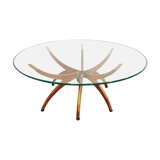 Mid century spider coffee table, 1950