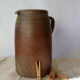 Large antique broc in 4-litre artisan sandstone