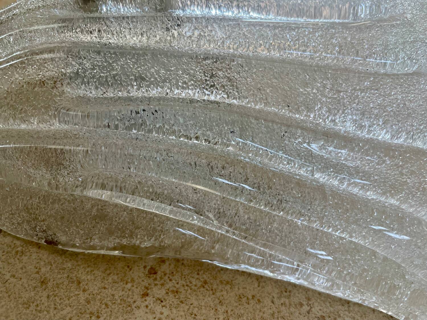 Pair of Murano glass sconces