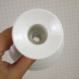 White porcelain candlestick