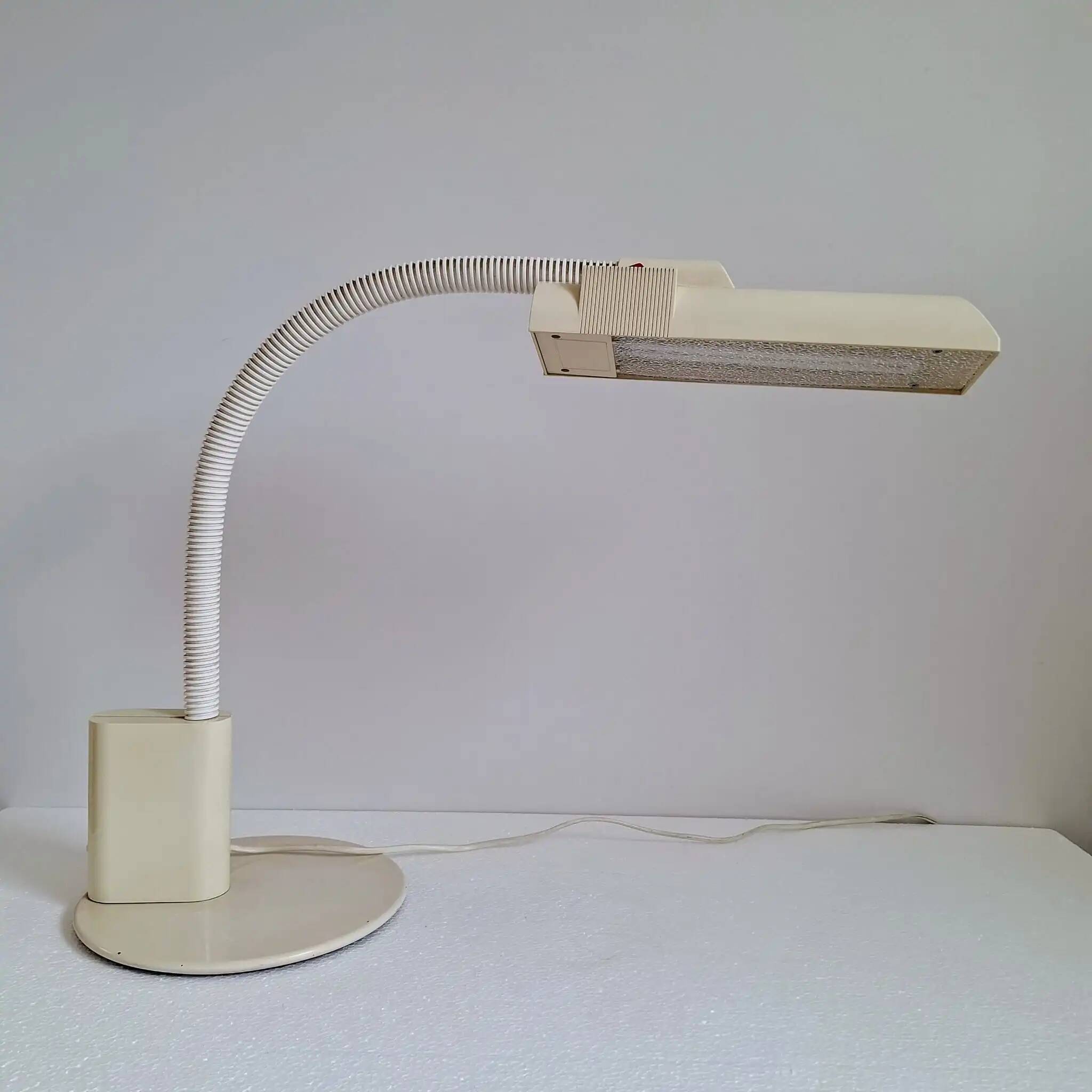 Vintage gooseneck desk lamp
