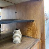 1960s oak storage unit