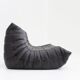 Canapé 3 places Togo Ligne Roset cuir marron par Michel Ducaroy pour Ligne Rose