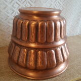 Cache pot en cuivre vintage