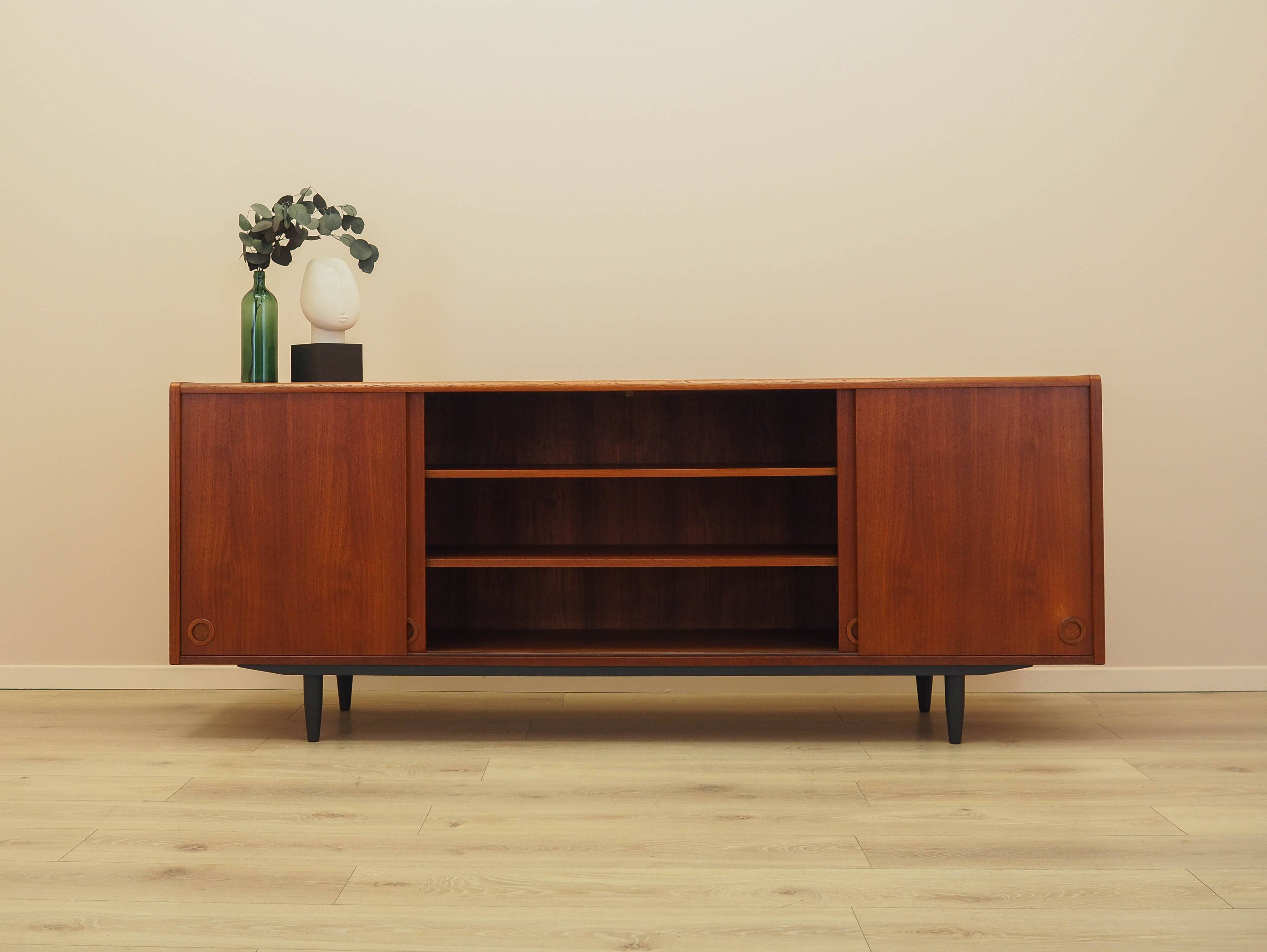 Teak sideboard, Danish design, 1970s, made in Denmark