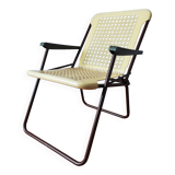 Chaise Italienne pliante vintage 1970