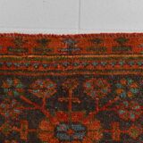 3x9 Pumpink Orange Vintage Turkish Runner Rug, 78x288Cm SK 23570