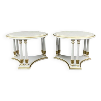 Pair of 20th Century Neoclassical Style Side Tables