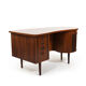 Fine Danish Kidney Desk Model 54 by Feldballes Møbelfabrik 1950s