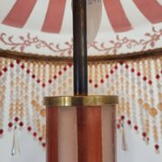 Table lamp, firmed Suberville, Art Nouveau, double glass, s. xx
