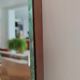 Antique beveled glass mirror